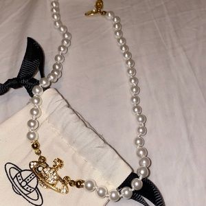 Vivienne Westwood Pearl Necklace